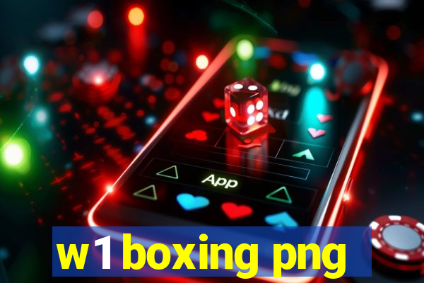 w1 boxing png